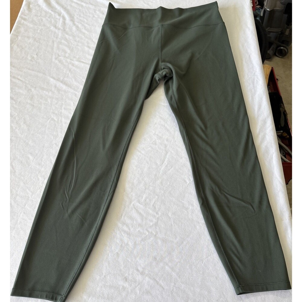 Vuori AllTheFeels High Rise Legging Olive Green Women's Size XL VW4018